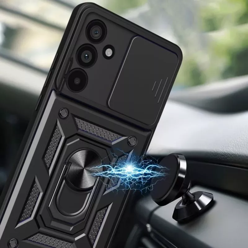 Tech-Protect Camshield Pro Galaxy A57 5G musta