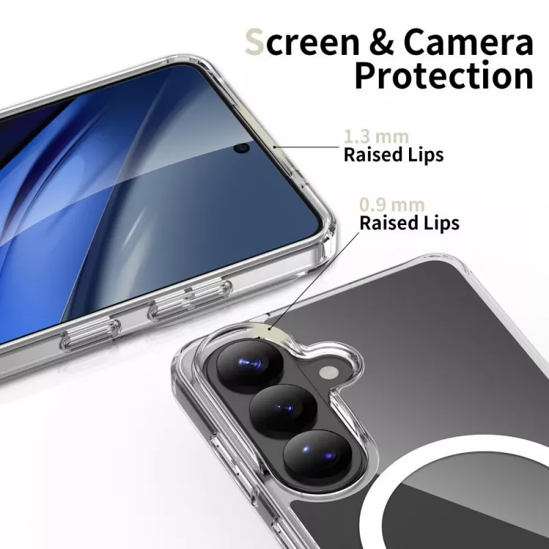 Tech-Protect Flexair Hybrid MagSafe -kotelo Samsung Galaxy A36 / A56 / A37 5G, kirkas