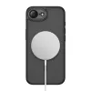 Tech-Protect Magcam MagSafe iPhone 16E / 17E matta musta/punainen