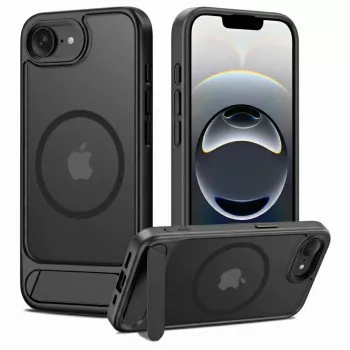 Tech-Protect Magstand MagSafe iPhone 16E/17E matta musta
