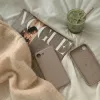 Tech-Protect Silicone MagSafe -kotelo Apple iPhone 16E / 17E - suklaanruskea