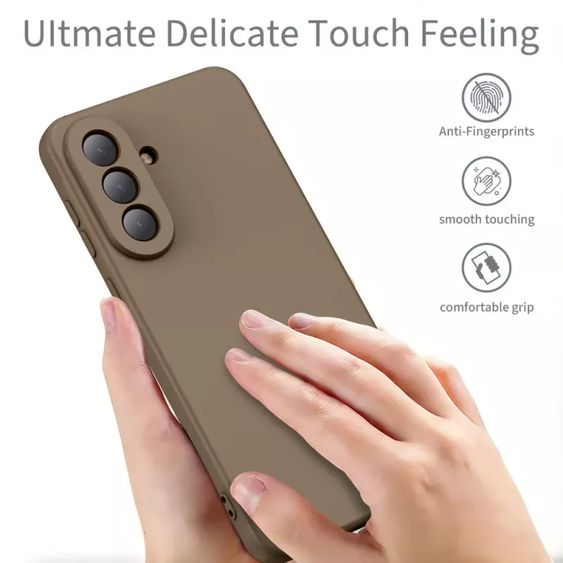 Tech-Protect Icon -kotelo Samsung Galaxy A37 5G ruskea