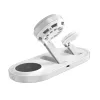 TECH-PROTECT A51 ARCTICBOOST 3-in-1 Magnetic MagSafe -langaton laturi 25W Qi2.2 valkoinen