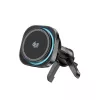 TECH-PROTECT V20 ARCTICBOOST Magnetic MagSafe kojelaudan ja tuuletusaukon autoteline langaton laturi 25W Qi2.2 musta