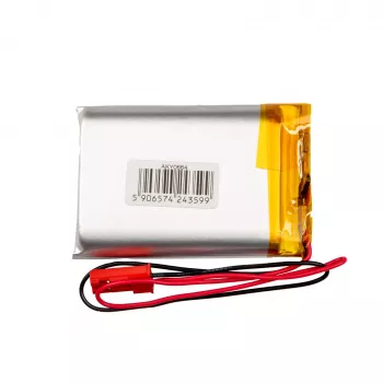 Akyga AKY0664 LP103451 Li-Po-akku 3,7 V 1850 mAh, PCM, JST 2,54 2-napainen, 150 mm