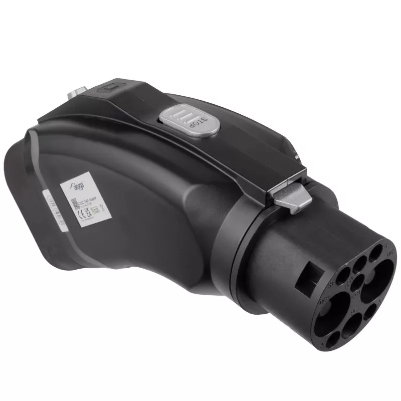 Akyga AK-SC-E20 CCS2–GB/T DC-latausadapteri 1000V 250A musta