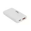 Akyga AK-CH-31 ohut GaN-USB-laturi 65 W, USB-C PD + USB-A, valkoinen