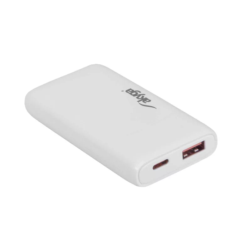 Akyga AK-CH-31 ohut GaN-USB-laturi 65 W, USB-C PD + USB-A, valkoinen