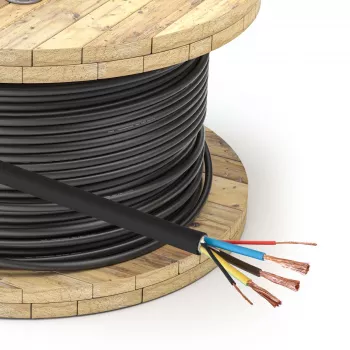 Akyga AK-SC-E24 EV-latauskaapeli 3 x 6 mm² + 2 x 0,75 mm², yksivaiheinen, 32 A, 450/750 V, metritavara