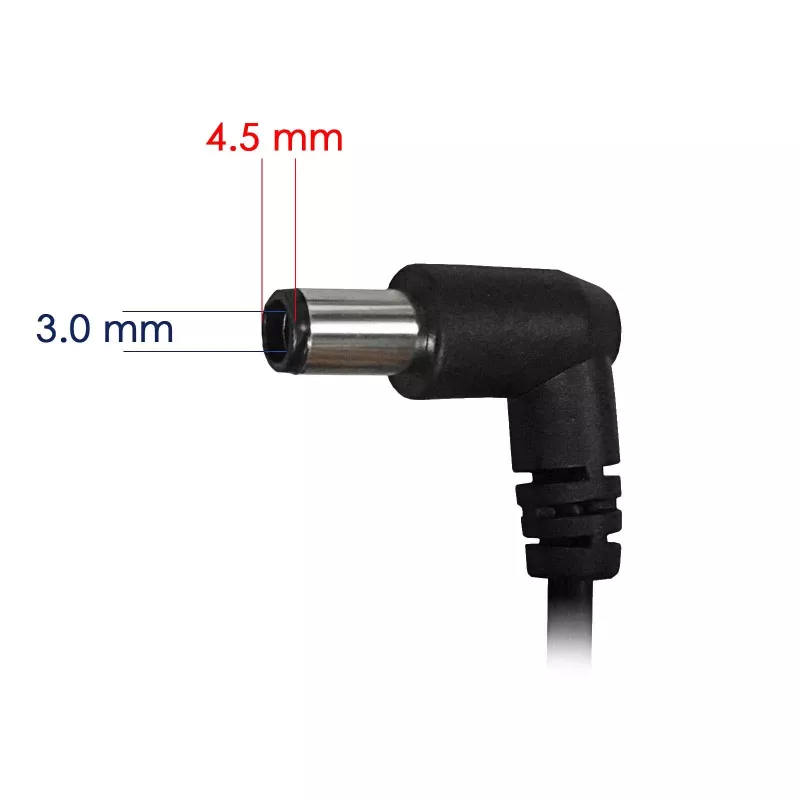 Akyga AK-ND-86 kannettavan tietokoneen virtalähde HP / MSI, 200 W, 20 V, 10 A, 4,5 x 3,0 mm + pin, 1,2 m