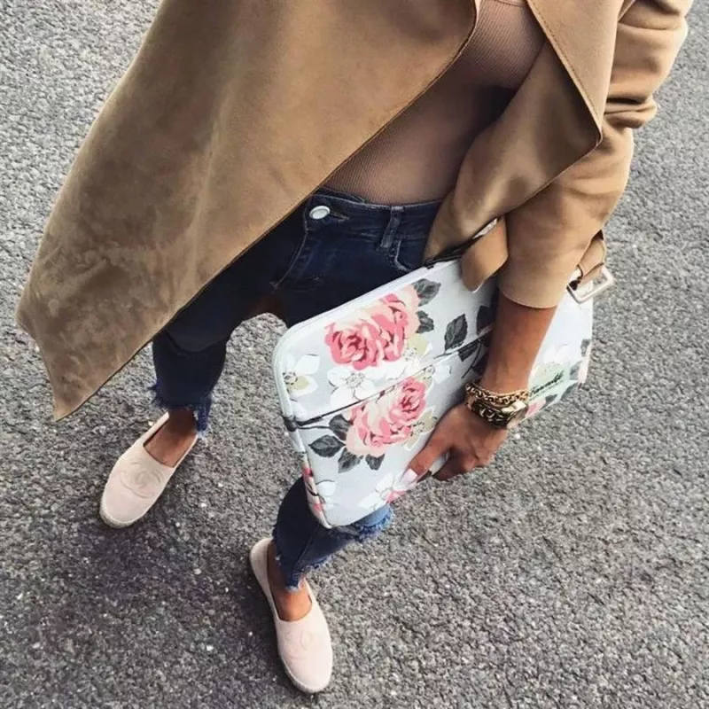 Canvaslife 15–16 Navy Rose kannettavan tietokoneen suojahiha