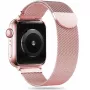 TECH-PROTECT Milanese Loop -ranneke Apple Watch 4 / 5 / 6 / 7 / 8 / 9 / SE (38 / 40 / 41 mm) rosekulta