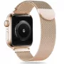 TECH-PROTECT Milanese Loop -ranneke Apple Watch 4 / 5 / 6 / 7 / 8 / 9 / SE (38 / 40 / 41 mm) kulta