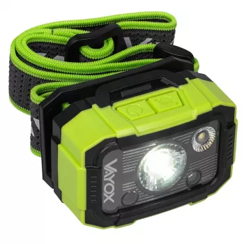 VAYOX DUAL HAMMER 500lm Pro Series ladattava otsalamppu VA0415