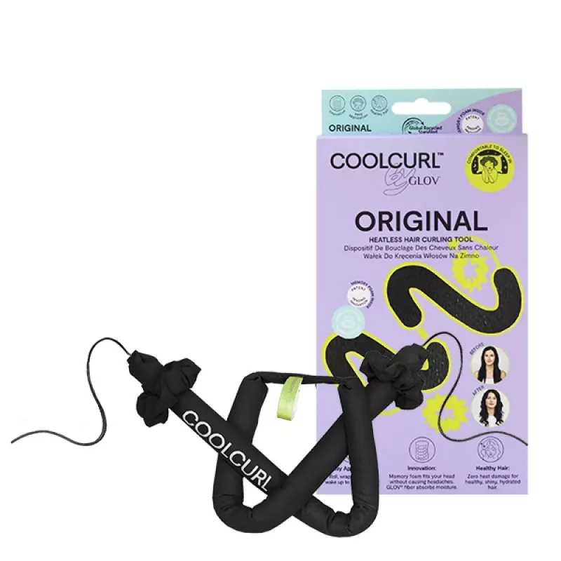 GLOV Cool Curl lämmötön kiharrussetti musta