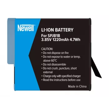 Newell vara-akku SPJB1B GoPro Hero 8 Black -kameraan, 1220mAh, 3,85V, Li-Ion