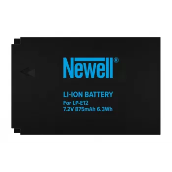 Newell vara-akku Canon LP-E12, 875mAh, 7,2V Li-Ion