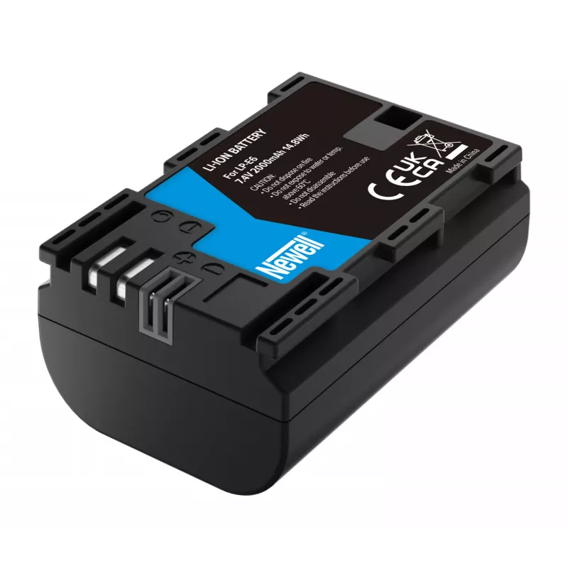 Newell vara-akku Canon LP-E6, 2000mAh, 7,4V Li-Ion