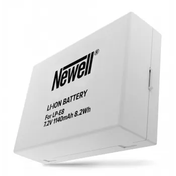 Newell vara-akku Canon LP-E8 (1120mAh, 7,4V, Li-Ion)