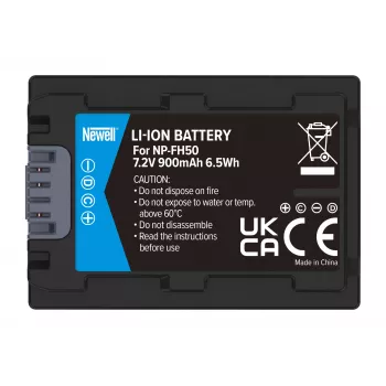 Newell vara-akku Sony NP-FH50 (1000mAh, 7,2V, Li-Ion)