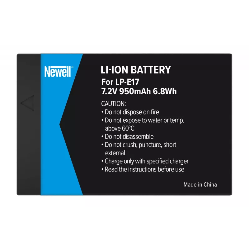 Newell vara-akku Canon LP-E17, 1040mAh, 7,2V Li-Ion