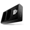 Newell Dual-Channel USB-C -laturi DL-USB-C Panasonic DMW-BLK22 -akulle musta