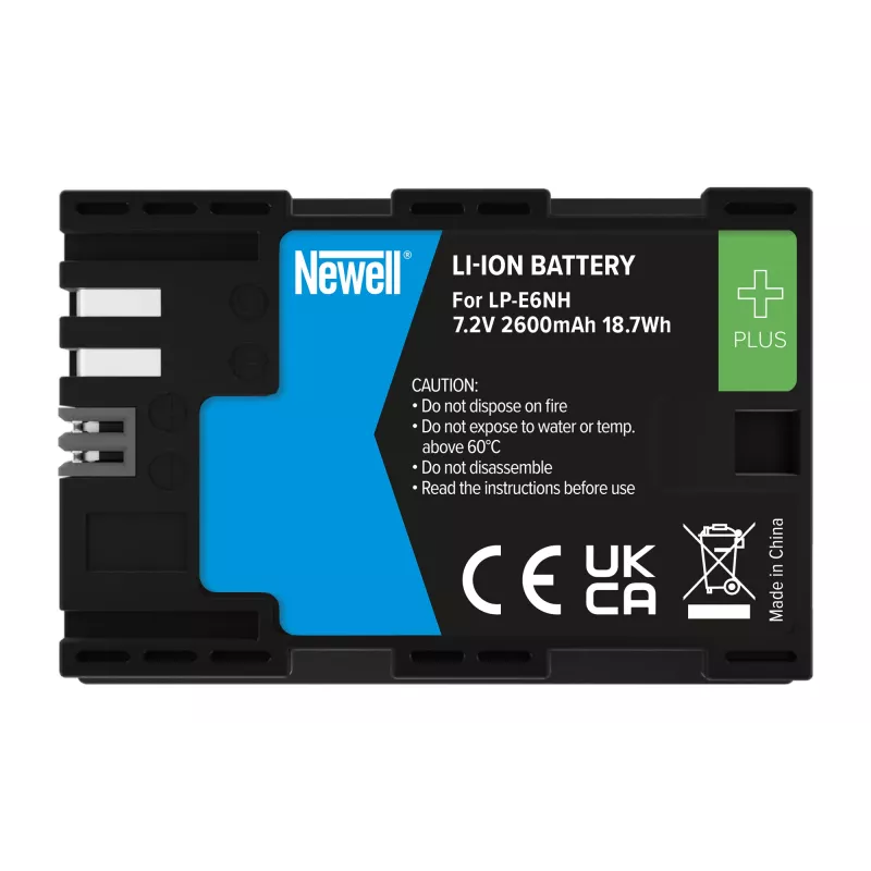 Newell Akumulator Plus vara-akku LP-E6NH Canonille