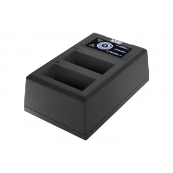 Newell Dual-Channel FDL-USB-C -laturi Fujifilm NP-W126 -akuille