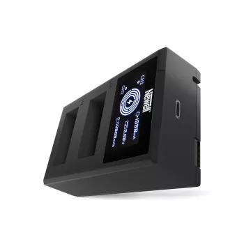 Newell Dual-Channel FDL-USB-C -laturi Canon LP-E12 -akuille