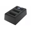 Newell Dual-Channel FDL-USB-C -laturi Canon LP-E12 -akuille