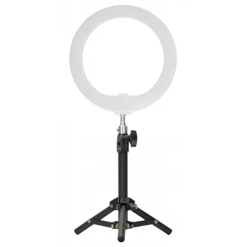 Newell LED-rengasvalo RL-10A Arctic White + jalusta