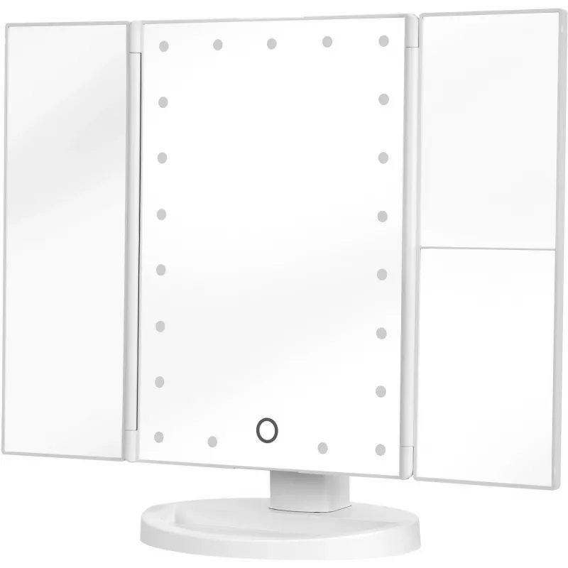 Humanas HS-ML04 LED-meikkipeli valaistuksella - valkoinen