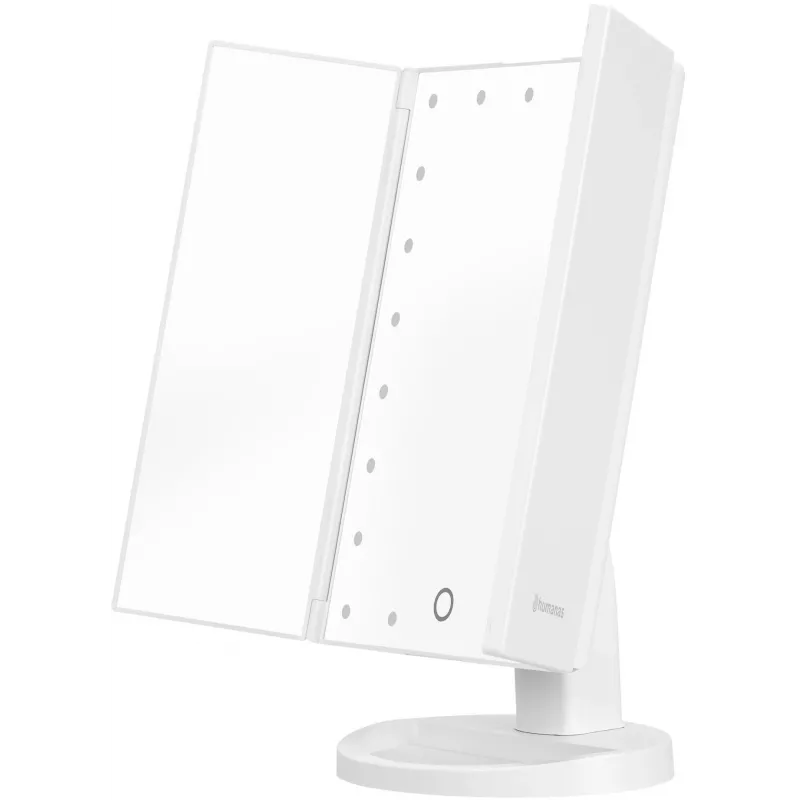 Humanas HS-ML04 LED-meikkipeli valaistuksella - valkoinen