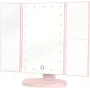 Humanas HS-ML04 LED-meikkipeli valaistuksella - pinkki