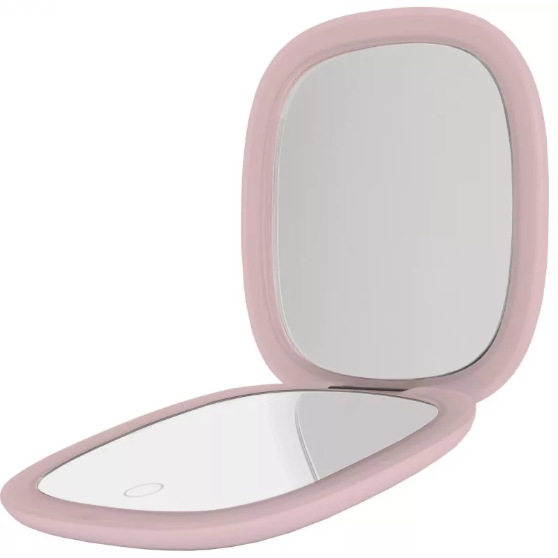 Humanas HS-PM01 kosmetiikkapeili LED-valaistuksella - pinkki