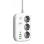 Newell Power Office WiFi PD 30W jatkojohto pistorasioilla