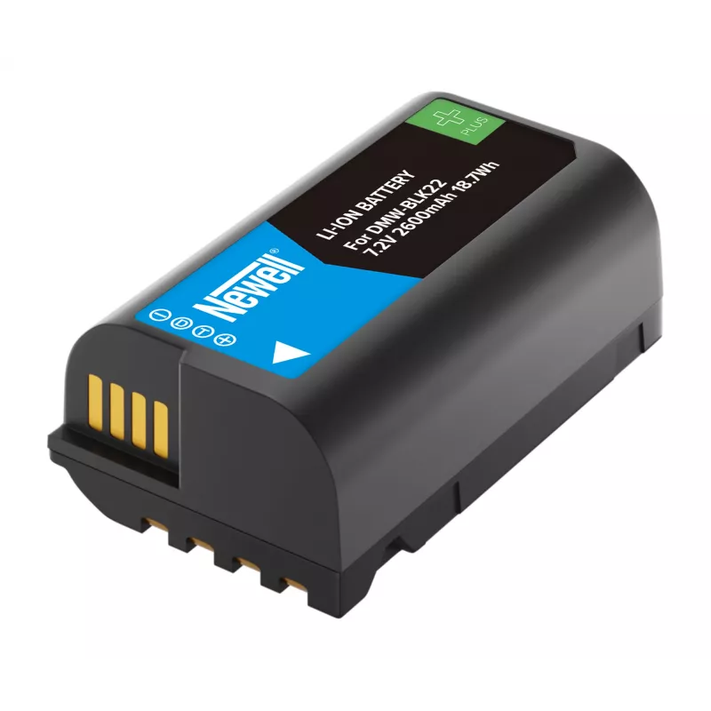Newell Akumulator Plus vara-akku DMW-BLK22 Panasonic