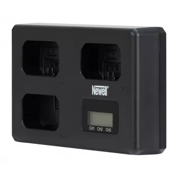 Newell TT-USB-C kolmikanavainen laturi Sony NP-FW50 akuille