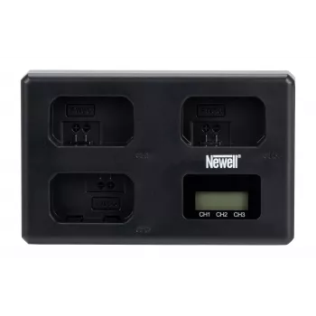 Newell TT-USB-C kolmikanavainen laturi Sony NP-FW50 akuille