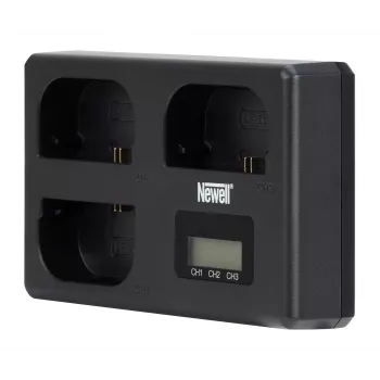 Newell TT-USB-C kolmikanavainen laturi Canon LP-E6 akuille