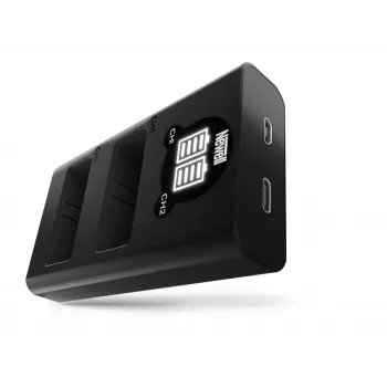 Newell DL-USB-C kaksikanavainen laturi GoPro Hero13 -kameralle (NL4797)