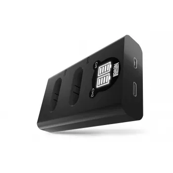 Newell DL-USB-C kaksikanavainen laturi ja 2 NP-BX1 akkua Sony