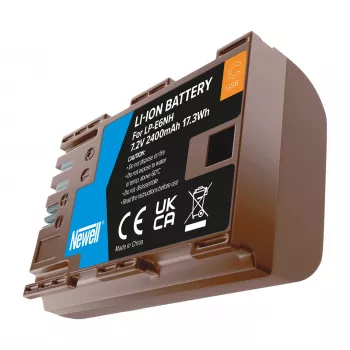 Newell vara-akku LP-E6NH USB-C Canoniin