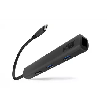 HUB NEWELL 6-in-1 USB-C-keskitin - grafiitti