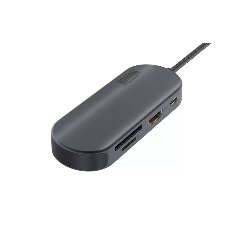 HUB NEWELL 7 in 1 USB-C-keskitin - grafiitti