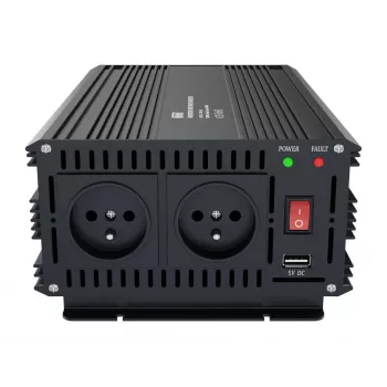 Newell tehonmuunnin muunnetulla siniaallolla 12V/230V 2000W