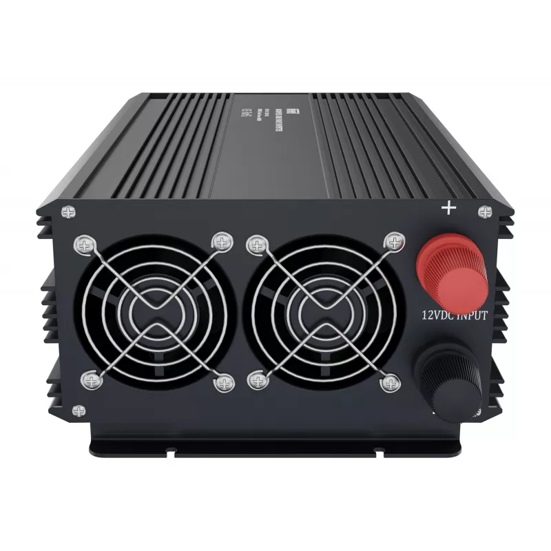 Newell tehonmuunnin muunnetulla siniaallolla 12V/230V 2000W