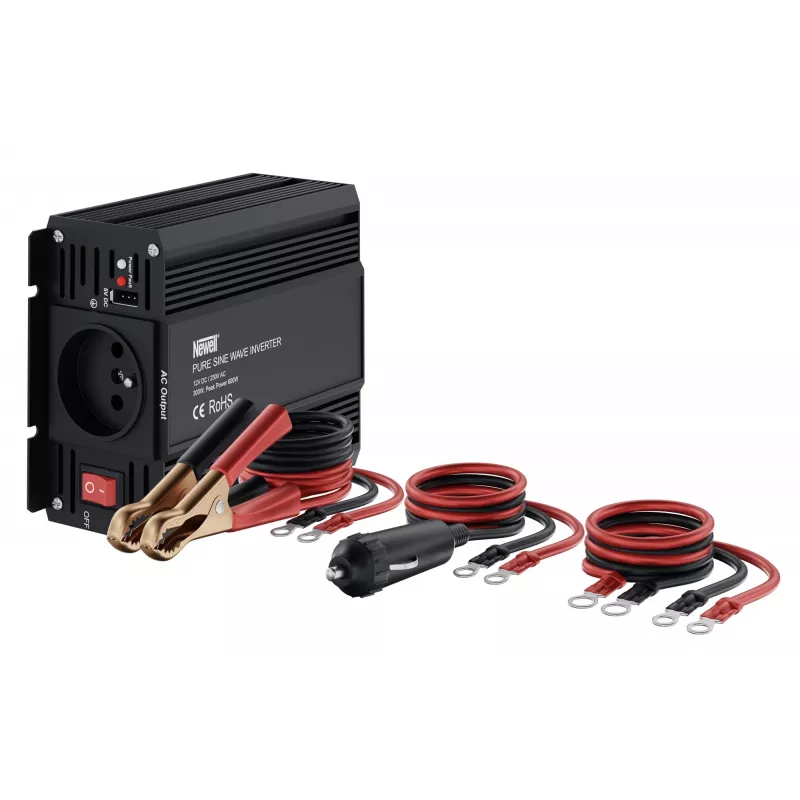 Newell puhdas siniaalto -tehonmuunnin 12V - 230V 300W