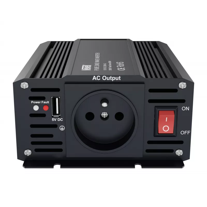 Newell puhdas siniaalto -tehonmuunnin 12V - 230V 300W