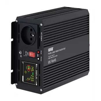 Newell puhdas siniaalto -tehonmuunnin 12V DC - 230V AC 500W